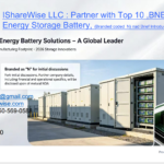 260709 IShareWise LLC : Partner with Top 10 ,BNEF Tier I , Energy Storage Battery, Branded N,